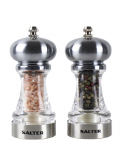 Salter 7609SSXR - mlýnky na koření (sůl a pepř)